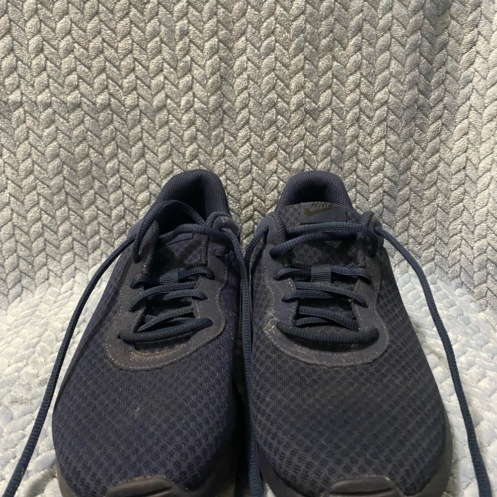 Nike Blue Sneakers with Cushioned Soles and Reflective Details